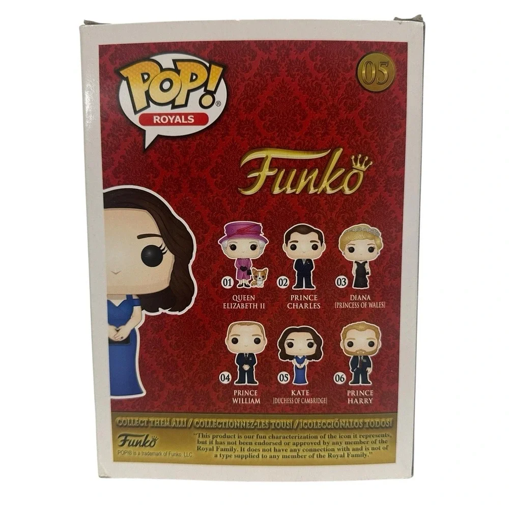 Funko Royal Family Kate Middleton Duchess of Cambridge Pop Vinyl